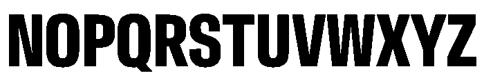 CrystalVAR ExtraCondensedBold Instance 3e8e4009 Font UPPERCASE