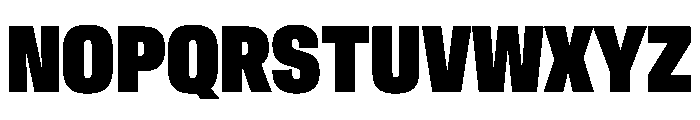 CrystalVAR ExtraCondensedExtraBlack Instance Font UPPERCASE