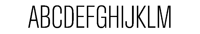 CrystalVAR ExtraCondensedExtraLight Instance Efbbd323 Font UPPERCASE