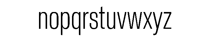 CrystalVAR ExtraCondensedExtraLight Instance Efbbd323 Font LOWERCASE