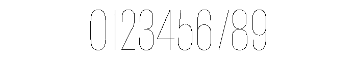 CrystalVAR ExtraCondensedHairline Instance Font OTHER CHARS