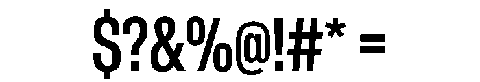 CrystalVAR ExtraCondensedMedium Instance Font OTHER CHARS
