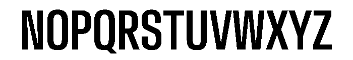 CrystalVAR ExtraCondensedMedium Instance Font UPPERCASE