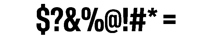CrystalVAR ExtraCondensedSemiBold Instance Font OTHER CHARS