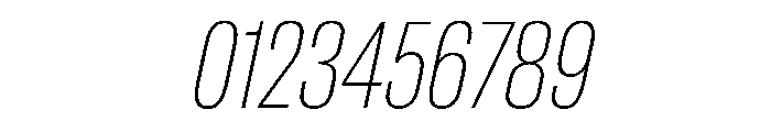 CrystalVAR ExtraCondensedThinItalic Instance Font OTHER CHARS