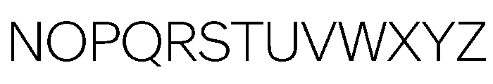 CrystalVAR ExtraLight Instance 4b93894e Font UPPERCASE