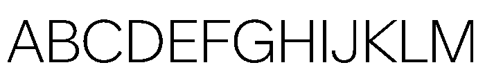 CrystalVAR ExtraLight Instance 8a573b5a Font UPPERCASE