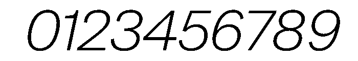CrystalVAR ExtraLightItalic Instance Font OTHER CHARS