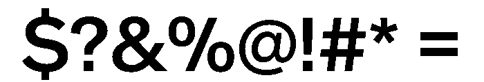 CrystalVAR Medium Instance Font OTHER CHARS