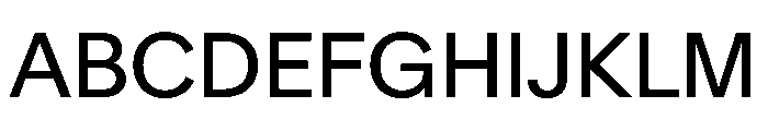CrystalVAR Regular Instance Font UPPERCASE