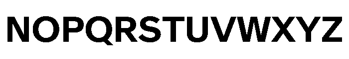 CrystalVAR SemiBold Instance Font UPPERCASE