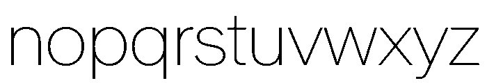 CrystalVAR Thin Instance B1b2a33a Font LOWERCASE