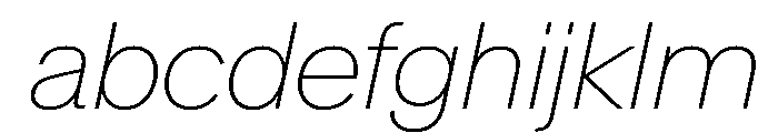 CrystalVAR ThinItalic Instance 9a6990be FONT