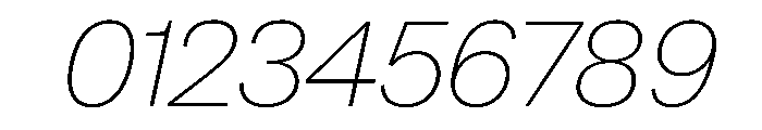 CrystalVAR ThinItalic Instance Font OTHER CHARS
