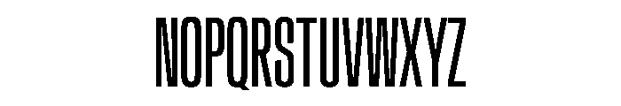 CrystalVAR UltraCondensed Instance Fe3a5745 Font UPPERCASE