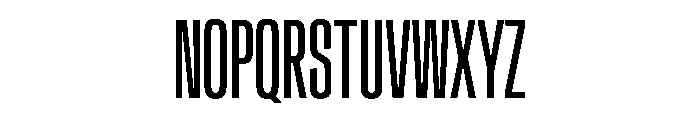 CrystalVAR UltraCondensed Instance Font UPPERCASE