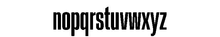 CrystalVAR UltraCondensedMedium Instance B23c58d6 Font LOWERCASE