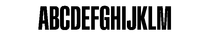 CrystalVAR UltraCondensedSemiBold Instance 42ca15c0 Font UPPERCASE