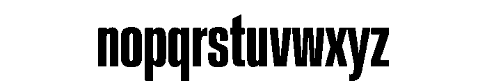 CrystalVAR UltraCondensedSemiBold Instance 42ca15c0 Font LOWERCASE