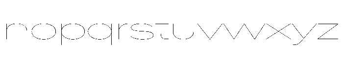 CrystalVAR UltraExpandedHairline Instance D63bb879 Font LOWERCASE