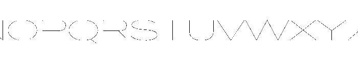 CrystalVAR UltraExpandedHairline Instance Font UPPERCASE