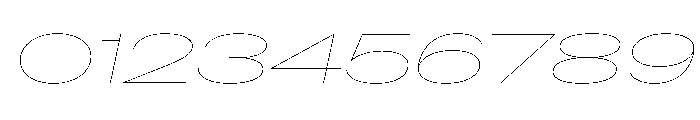 CrystalVAR UltraExpandedHairlineItalic Instance Font OTHER CHARS