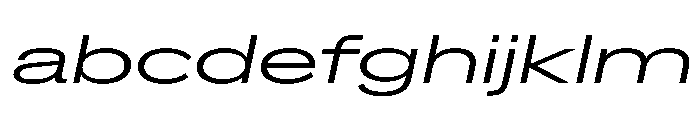 CrystalVAR UltraExpandedLightItalic Instance FONT