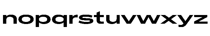 CrystalVAR UltraExpandedSemiBold Instance 3d419fab Font LOWERCASE