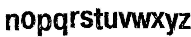 Crash Regular Font LOWERCASE