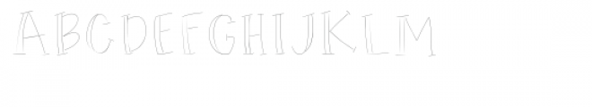 cricket sketch Font UPPERCASE