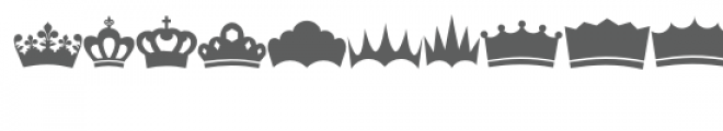 crowns doodlebat Font LOWERCASE