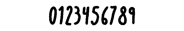 Crayonize Bold Font OTHER CHARS