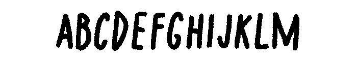 Crayonize Bold FONT