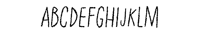 Crayonize Regular Font UPPERCASE