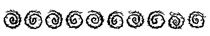 Creepy Ornaments Regular Font OTHER CHARS