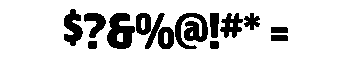 Creighton Black Font OTHER CHARS