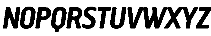 Creighton Bold Italic Font UPPERCASE