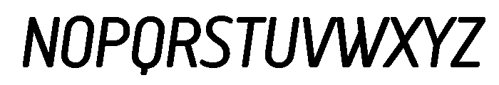 Creighton Book Italic Font UPPERCASE