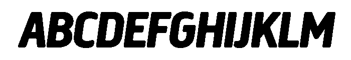 Creighton Extra Bold Italic Font UPPERCASE