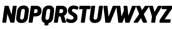 Creighton Extra Bold Italic Font UPPERCASE
