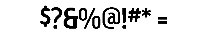 Creighton Medium Font OTHER CHARS