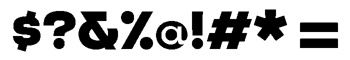 Criteria Black Font OTHER CHARS