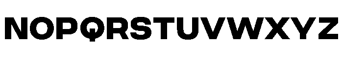 Criteria Black Font UPPERCASE