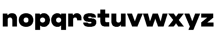 Criteria Black Font LOWERCASE