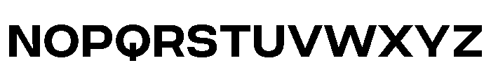 Criteria Bold Font UPPERCASE