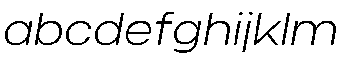 Criteria Extra Light Oblique FONT