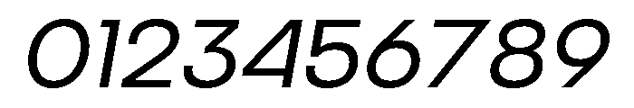 Criteria Light Oblique Font OTHER CHARS