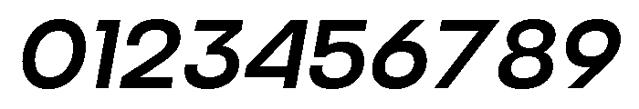 Criteria Medium Oblique Font OTHER CHARS