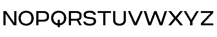 Criteria Regular Font UPPERCASE