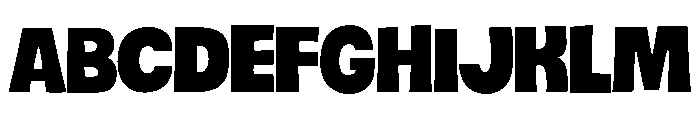 Crocante Medium Font UPPERCASE